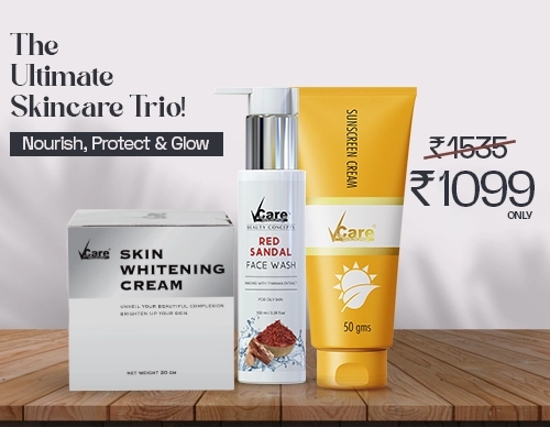 face care combo,sunscreen combo,red sandal face wash combo,skin whitening combo